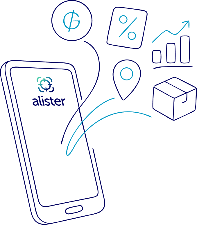 Ilustración de beneficios Alister